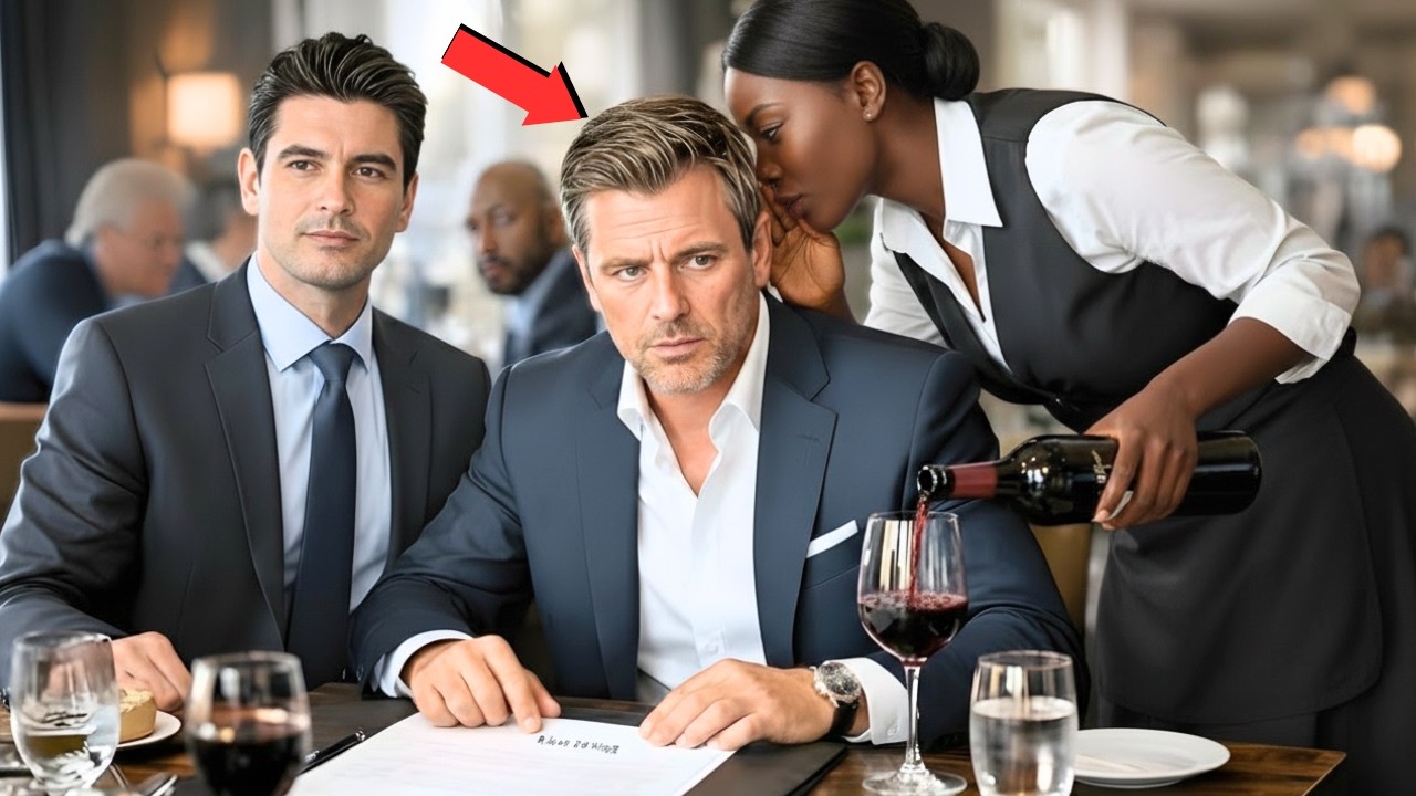 “YOUR TRANSLATOR IS LYING” BLACK WAITRESS WARNS BILLIONAIRE BEFORE A GERMAN DEAL