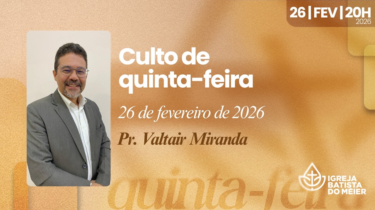 Culto de Oração - 26/02/2026