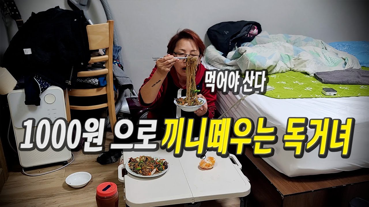 먹어야 산다 가성비 이혼녀 인생 V175 이혼 1인가구 브이로그