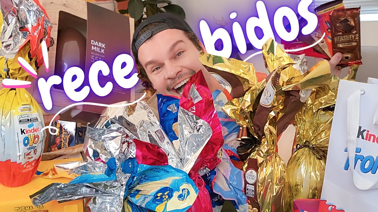 recebidos de páscoa - #vlog15