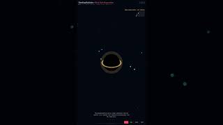 Hawking Radiation Explained in 60 Seconds #Shorts