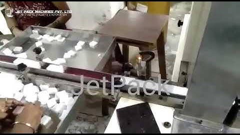 Automatic Camphor Bundle Over Wrapping Machine | Kapoor Packaging | Camphor Wrapping