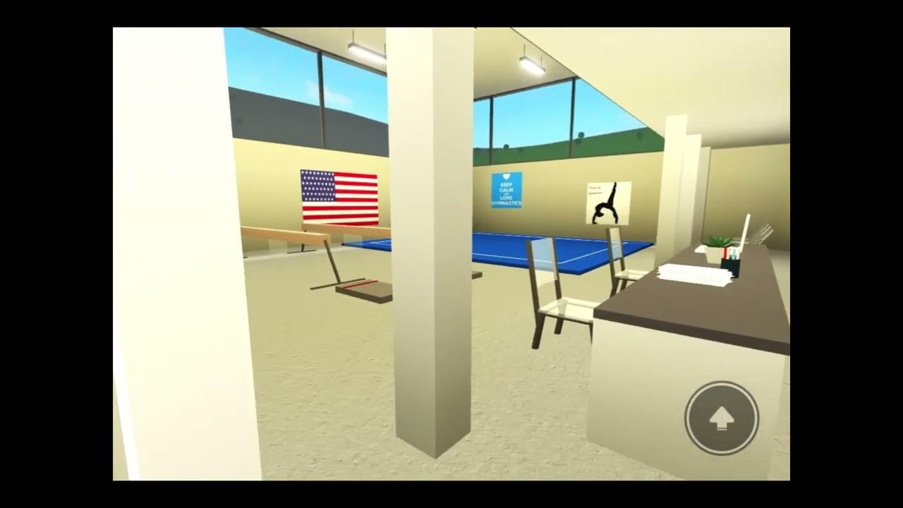 Gymnastics Gym Bloxburg Build Tour YouTube