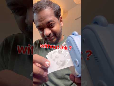 Wait… 😳 this prints WITHOUT ink?! Mr.GK