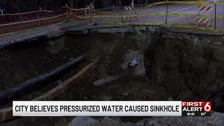 Safety concerns after sinkhole on busy Omaha road