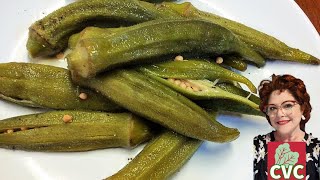 Boiled Okra is a Southern, Slippery, Satisfaction Y'all! CVC's Country Cooking