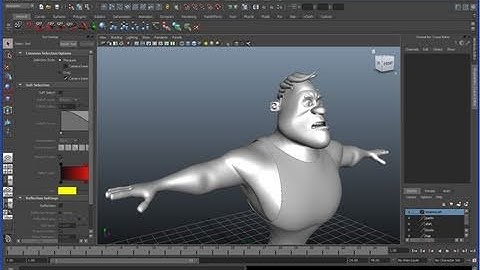 3D character modeling in Maya -training course