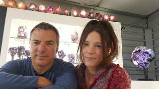 Larry & Karin Contier with Angelic Healing Crystals