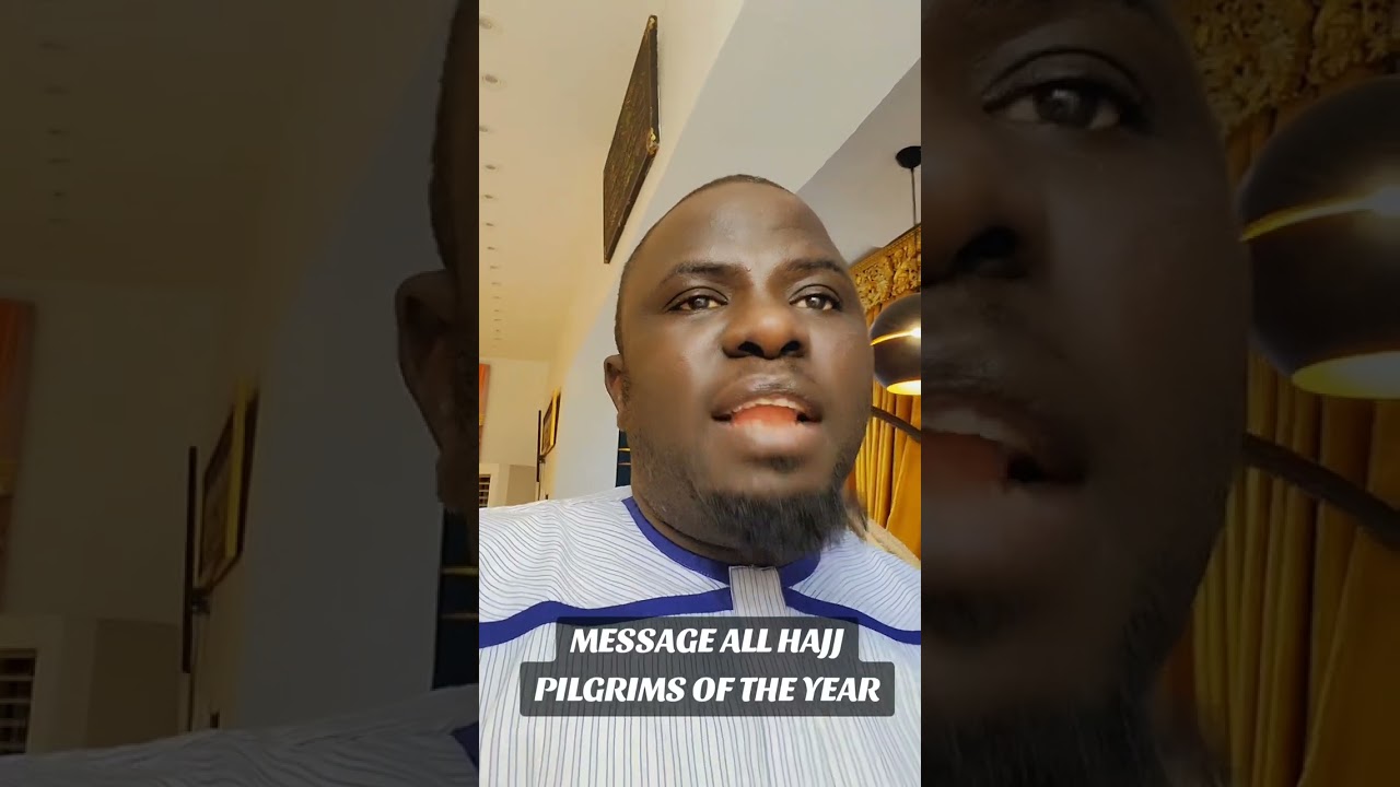 MESSAGE TO ALL HAJJ PILGRIMS OF THE YEAR auf YouTube ansehen MESSAGE TO ALL HAJJ PILGRIMS OF THE YEAR auf YouTube ansehen