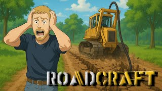 картинка: ВРОДЕ БЫ ВОССТАНАВЛИВАЮ,  НО И ЛОМАЮ ОСТАТКИ ДОРОГ....RoadCraft