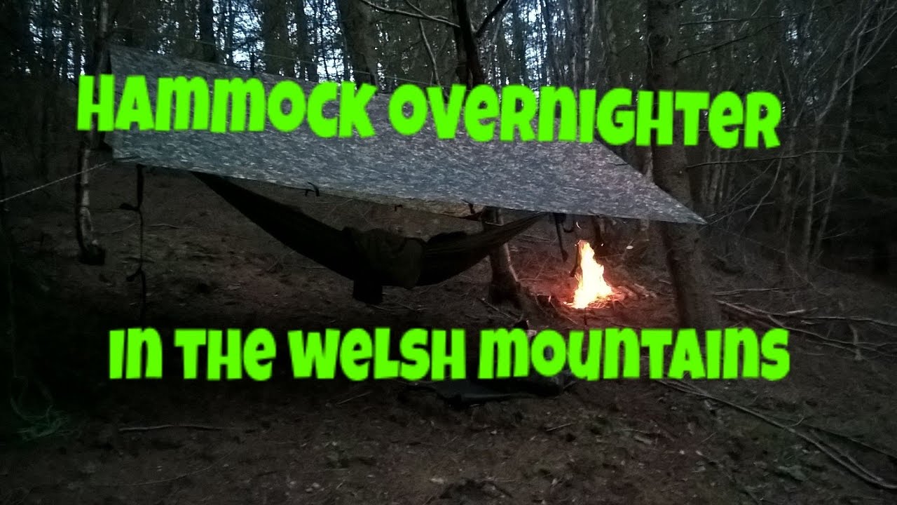 Hammock camping in the mountains of north wales (inc shoutouts) YouTube