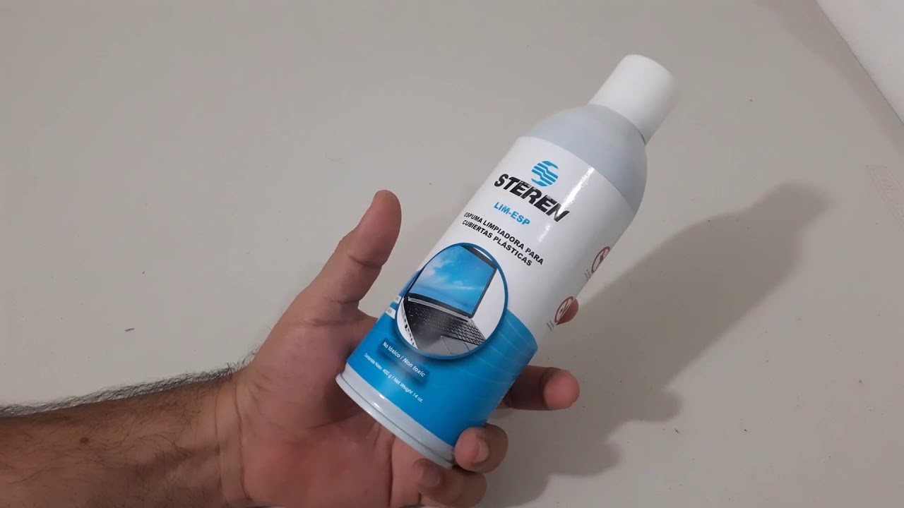 Beber agua Intención antepasado Espuma Limpiadora para Cubiertas Plásticas - YouTube