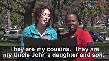 Lesson 12: Meet My Family