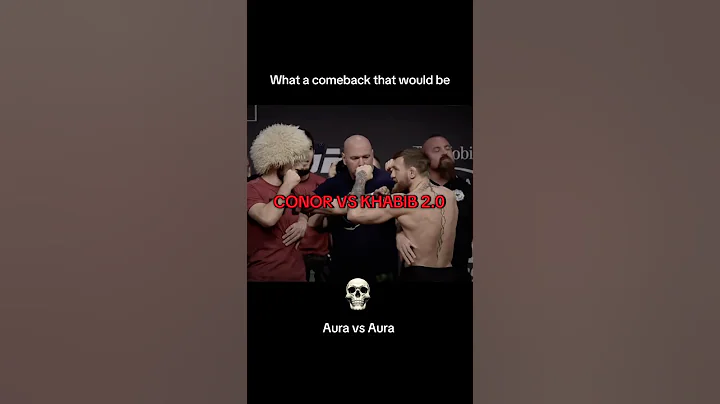 Conor vs khabib 2.0  #edits #mma #trending #fyp #goviral #trend #khabib #conor #ufc #faceoff #shorts