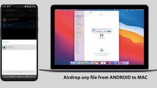 Share files from Android to MAC using AirDrop screenshot 5