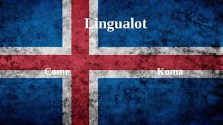 TOP 100 Basic Icelandic (Íslensku) Verbs Conjugation #icelandic #language #learning #íslensku