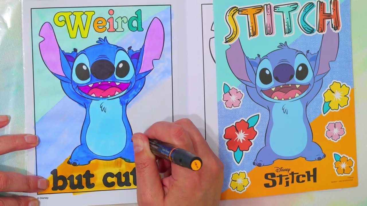 Lilo and Stitch Color Matching Activities for Kids