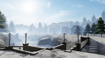 walk || abandoned place || snow walk ||Cinematic video|| Architecture || Lumion 9