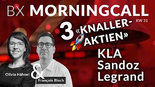 KLA, Sandoz, Legrand: Welche Aktie überzeugt bei Kennzahlen und Bewertung?