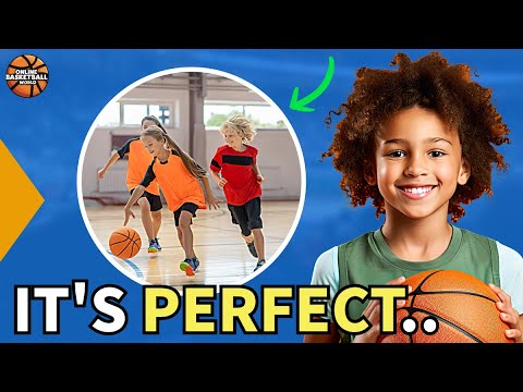 Basketball Drills For 6 to 8 Year Olds! - YouTube