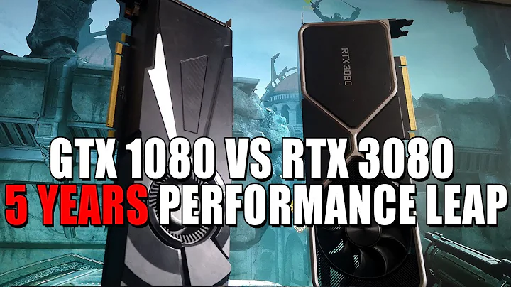 🎮 GTX 1080 vs RTX 3080 : Un saut de performance gigantesque !