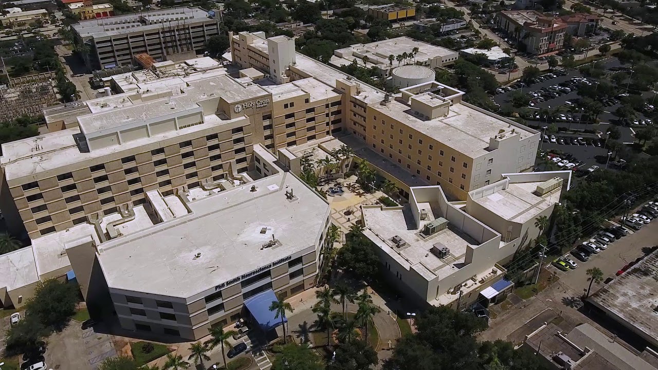 Holy Cross Hospital Ft. Lauderdale ReRoofing Project YouTube