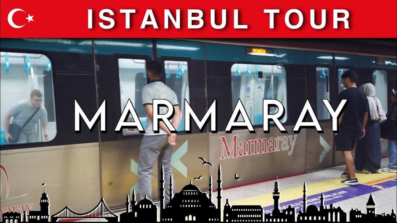 Marmaray ❤️ Istanbul Í 🚇 Yenikapi to Karakoy | September 2022 | 4K HD•60 fp