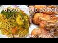 #Juniorlifestyleoffishing #spearfishing catch and Cook Out garlic lobster pasta