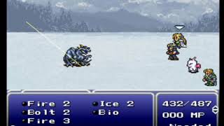 Final Fantasy VI - Ice Dragon Redemption Fight (No Vanish + Doom)