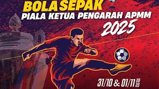 [LIVE] FINAL - KEJOHANAN BOLASEPAK PIALA KETUA PENGARAH APMM 2025 screenshot 4