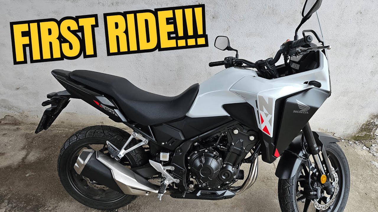 Brand New Honda NX500 (2025) – First Ride After Delivery (My Raw Reaction)