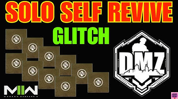 DMZ SOLO SELF REVIVE INSTANT UNLOCK GLITCH (START EVERY GAME WITH A SELF REVIVE) SEASON 5 DMZ GLITCH