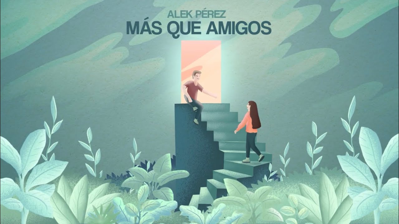 Alek Pérez - Más Que Amigos (Lyric Video)