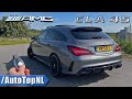 Mercedes CLA 45 AMG Shooting Brake | REVIEW on AUTOBAHN [NO SPEED LIMIT] by AutoTopNL