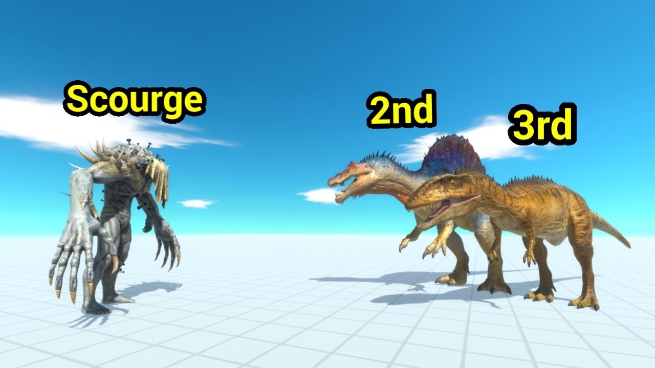 Scourge vs 2nd & 3rd bosses animal revolt battle simulator