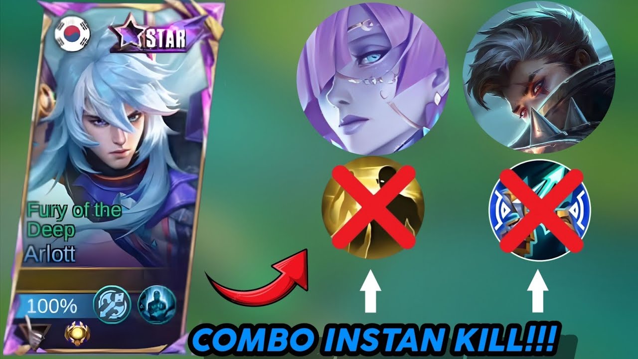 CARA GUA MAIN ARLOTT MENJADI PENENTU KEMENANGAN DI LATE GAME!!!  ||| MLBB