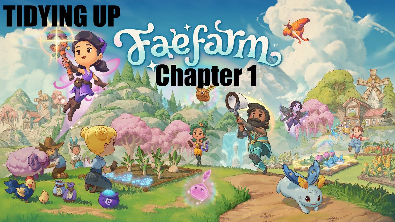 Fae Farm Gameplay Walkthrough 🎮 Chapter 1: Welcome to Azoria - Tidying up