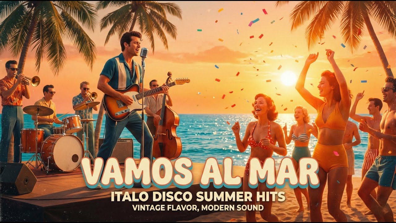 Vamos al Mar | Energetic Italo Disco | Spanish Summer Vibes