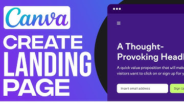 How To Create A Free Landing Page With Canva 2023 (Step By Step)