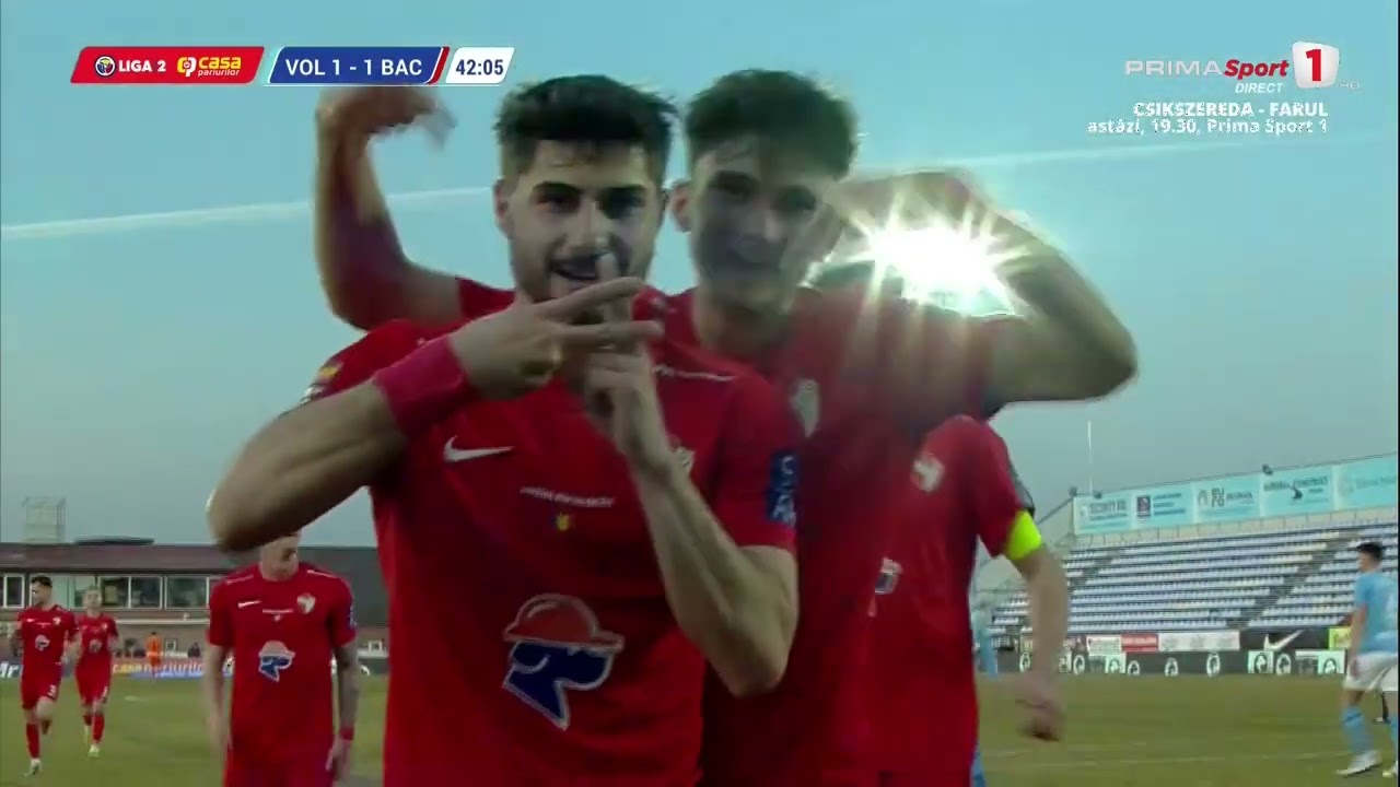 REZUMAT Liga 2: FC Voluntari - FC Bacău 1-2. Surpriză în liga secundă