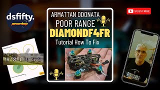 Diamond F4FR in Armattan Odonata Range Issue FIXED!