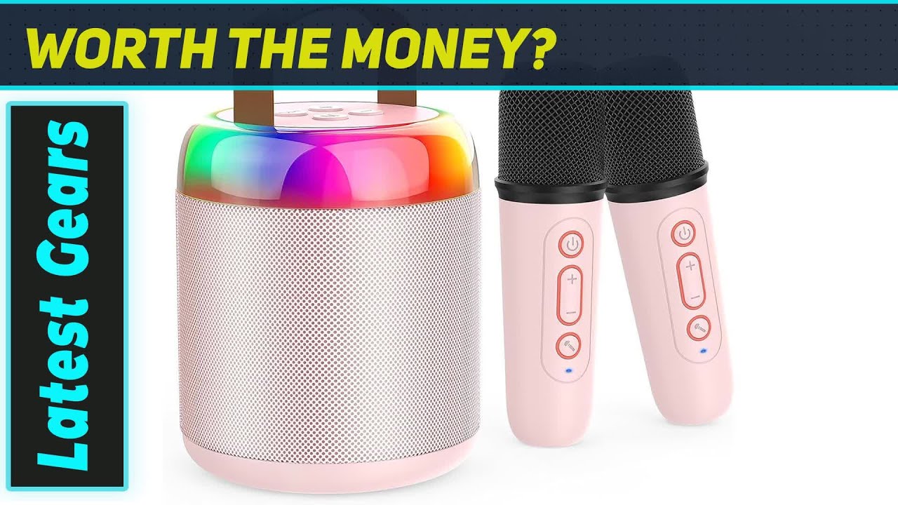 Awesome TAPHET Mini Karaoke Machine for Kids & Adults!