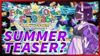 Summer 2026 Teaser | Fate/Grand Order【FGO Fes. 2026】Staff Talk & 2026 Summer Servant Reveal