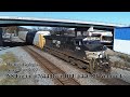 NS Engine #7644 &amp; Rear DPU #440 Autoracks SB Dalton, Georgia Nov. 22