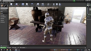 Unreal Engine 4 Test Room for Class (ETSU Game Design)