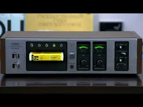 OTTO/SANYO RD-8600 ￥42,000(1974年頃), 9.5cm/s, 8 дорожек. Япония.