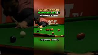 Muhammad Asif rocks Mark Selby shocks🔥💯 #snooker #snooker_time #snookerlover #markselby#muhammadasif