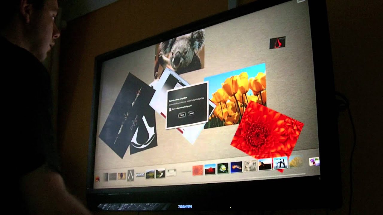 42" IR Multi Touch Frame Test - No Glass