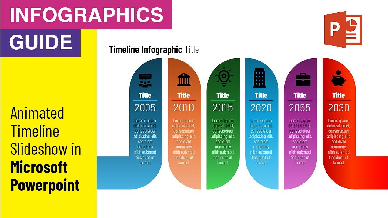 How to Create Business Timeline Infographic Template in Microsoft ...