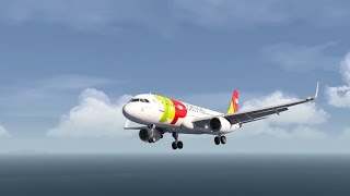 Aerofly FS4 flight simulator Manual Landing at Madeira Airport International Cristiano Ronaldo